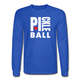 royal blue / S I Heart Pickleball - Men's Long Sleeve Tee