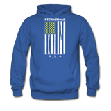 royal blue / S Pickleball Flag - Men's Hoodie