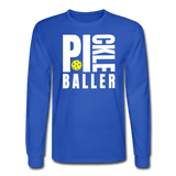 royal blue / S Pickleballer - Men’s Long Sleeve Tee