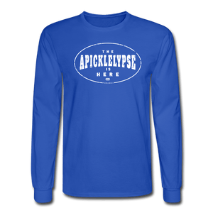 royal blue / S The Apicklelypse is here! - Men's Long Sleeve Tee