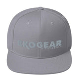 Silver Ekogear Pickleball Team Gear - Flat Bill, Snapback Hat