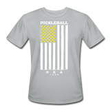 silver / S Pickleball Flag - Men’s Performance Tee