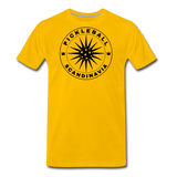 sun yellow / S Pickleball Scandinavia - Men's Premium Cotton Tee