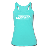 turquoise / S Ekogear Pickleball Pro Team Gear - Women’s Tri-Blend Racerback Tank