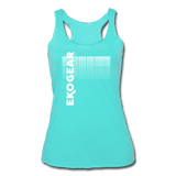 turquoise / S Ekogear Pickleball Pro Team Gear - Women’s Tri-Blend Racerback Tank