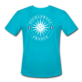 turquoise / S Pickleball France - Men’s Performance Tee