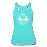 turquoise / S Pickleball Nation - Women’s Tri-Blend Racerback Tank