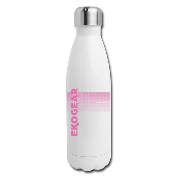 white Ekogear Team Gear - Insulated Stainless Steel Hydration Flask 17oz