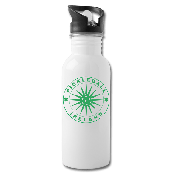 white Pickleball Ireland - Hydration Flask 20oz