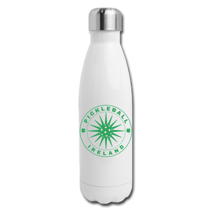 white Pickleball Ireland - Insulated Stainless Steel Hydration Flask 17oz