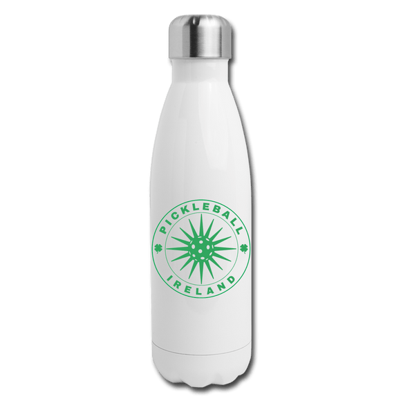 white Pickleball Ireland - Insulated Stainless Steel Hydration Flask 17oz