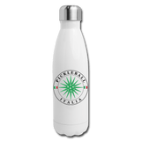 white Pickleball Italia - Insulated Stainless Steel Hydration Flask 17oz