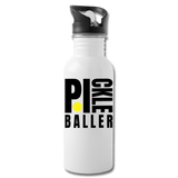 white Pickleballer - Hydration Flask 20oz