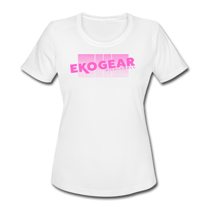 white / S Ekogear Pickleball Pro Team Gear - Women’s Performance Tee