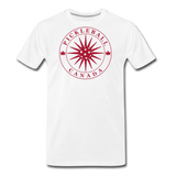 white / S Pickleball Canada - Men's Premium Cotton Tee