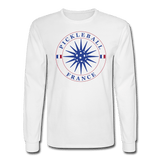 white / S Pickleball France - Men's Long Sleeve Tee