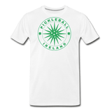 white / S Pickleball Ireland - Men's Premium  Cotton Tee