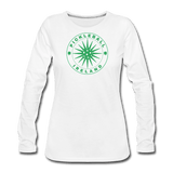 white / S Pickleball Ireland - Women's Premium Long Sleeve Tee