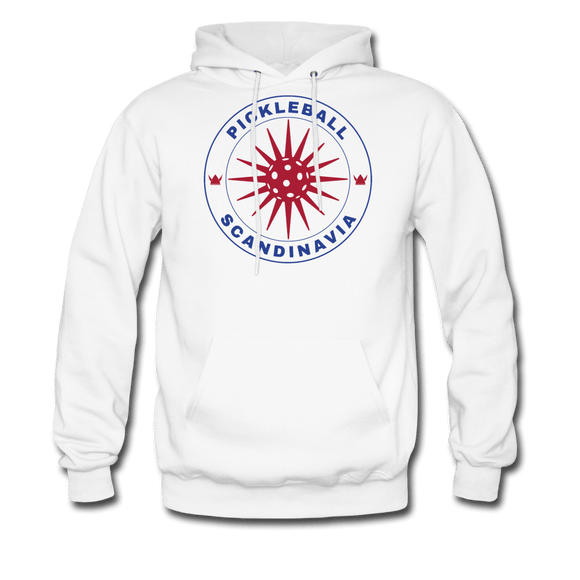 white / S Pickleball Scandinavia - Men's Hoodie