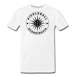 white / S Pickleball Scandinavia - Men's Premium Cotton Tee